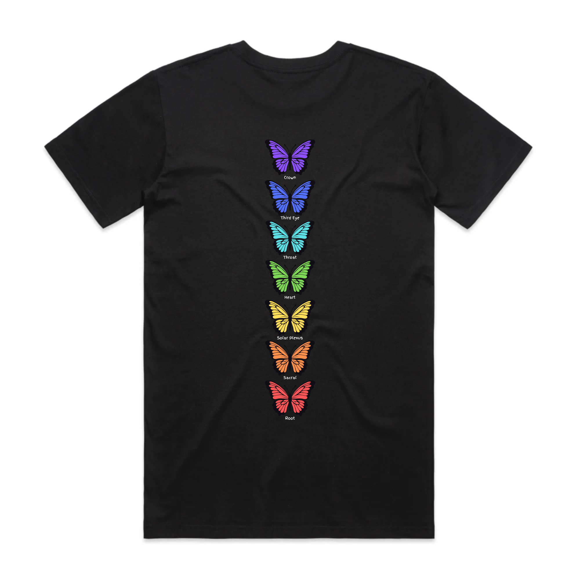 Butterfly Chakras T-Shirt