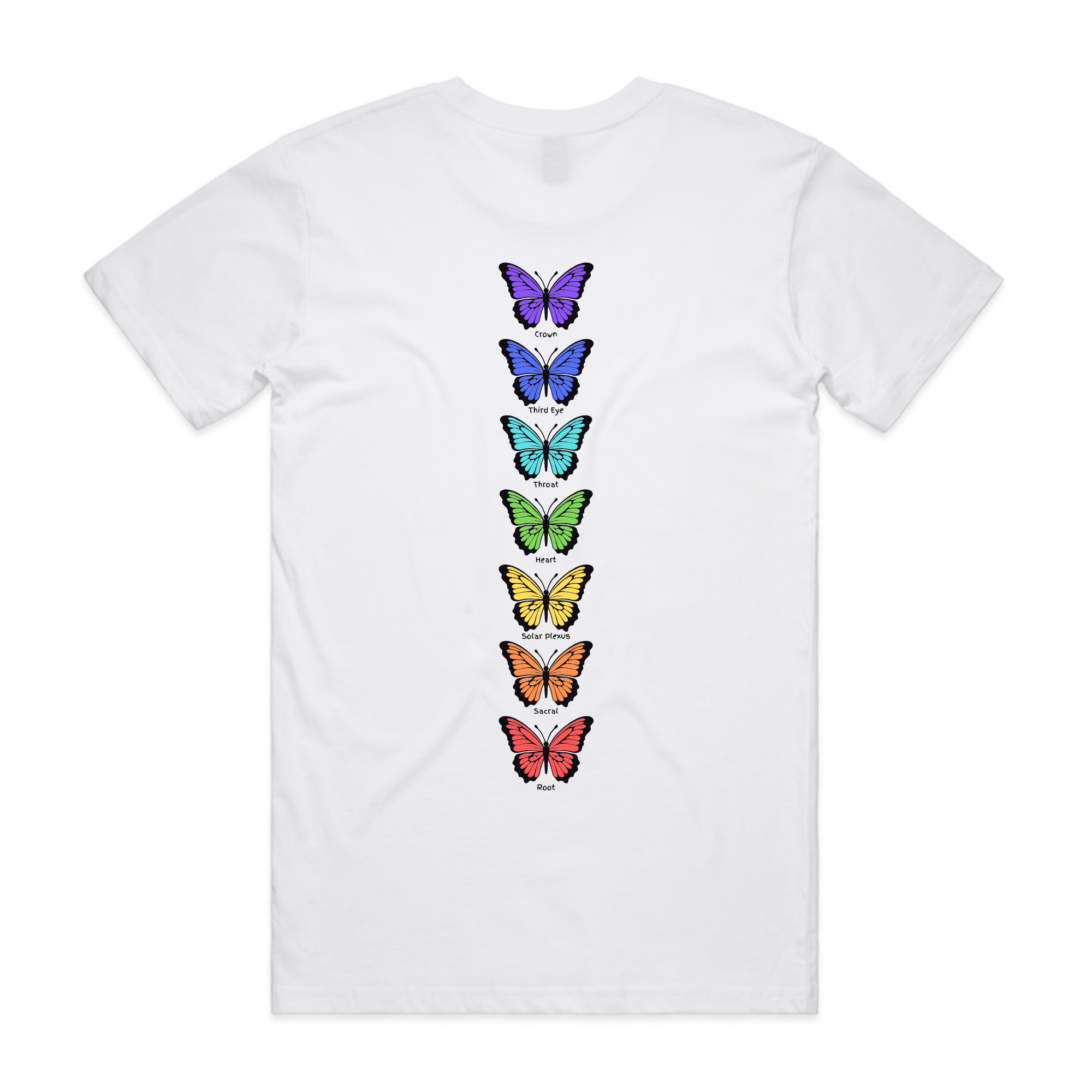 Butterfly Chakras T-Shirt